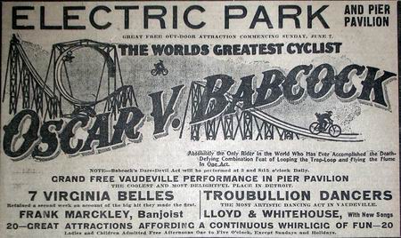 Electric Park - 1908 AD FROM JEFF
